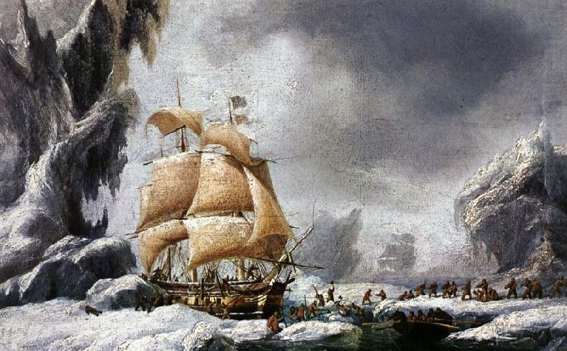 unknow artist To sjoss each fire and ice varre enemies an nagonsin stormar,vilket Urville smartsamt was getting go through the 9 Feb. 1838 china oil painting image